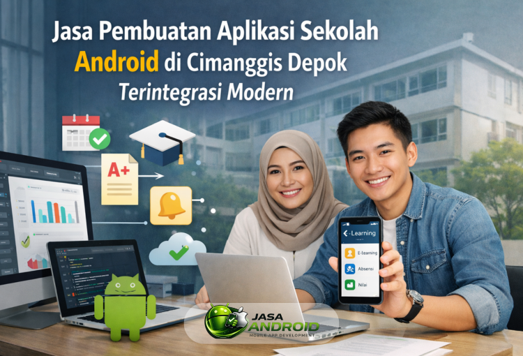 Jasa Pembuatan Aplikasi Sekolah Android di Cimanggis Depok Terintegrasi